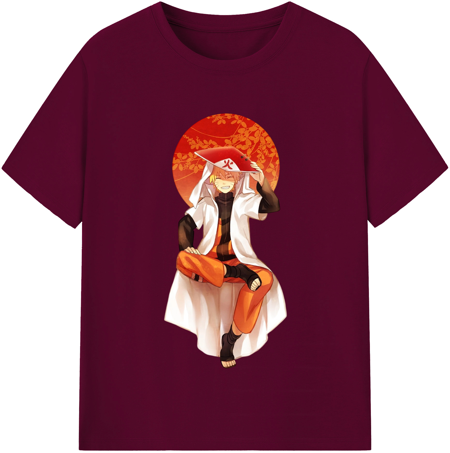 （画像用） NARUTO -ナルト- うずまき ナルト Uzumaki Naruto レディースカジュアルプリントTシャツ（綿100％）